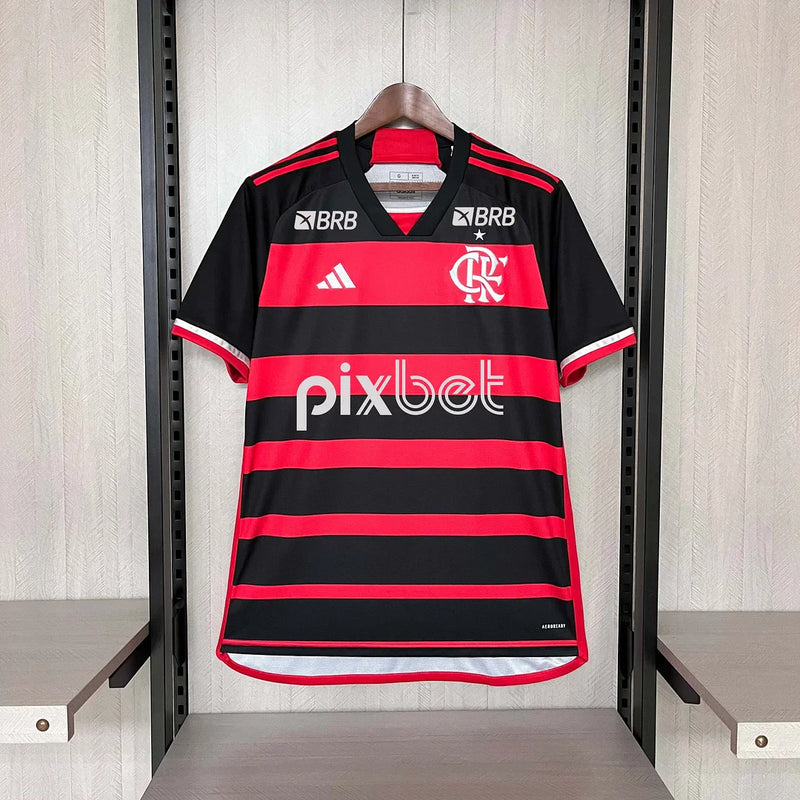 Camisa Flamengo Home 24/25 -  Torcedor Masculina - Lançamento