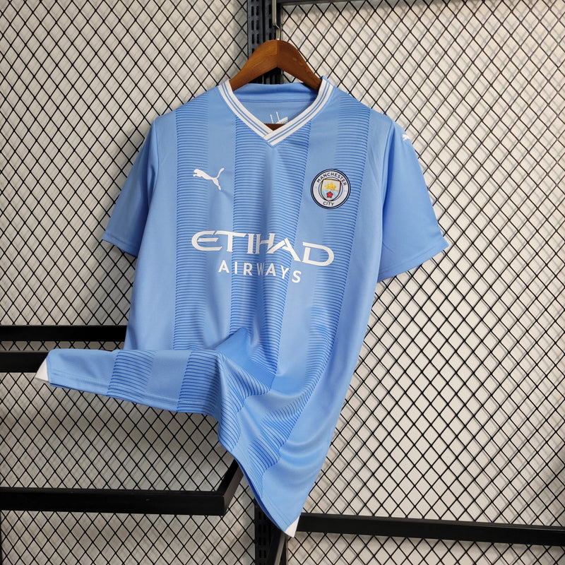 Camisa Manchester City Home 23/24 - Puma Torcedor Masculina - Lançamento