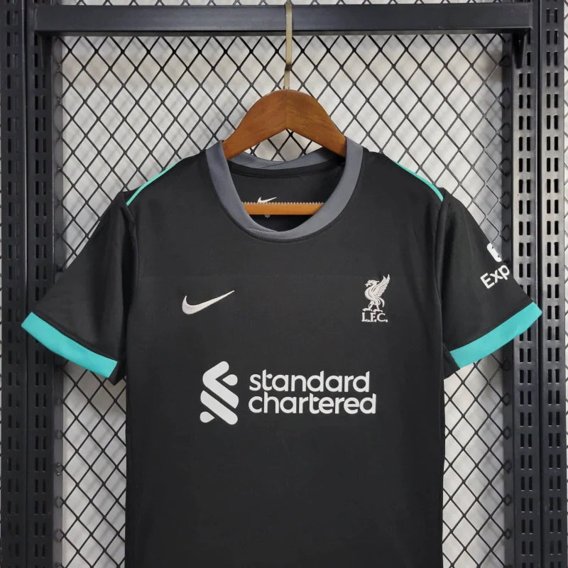 Kit Infantil Liverpool Away 24/25